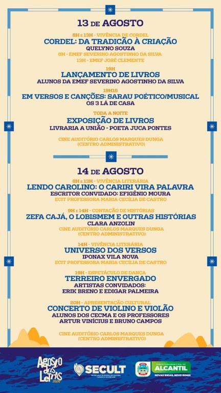 Agosto das Letras em Alcantil
