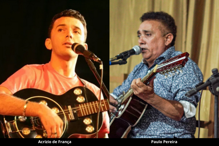 Acrizio de França e Paulo Pereira, repentistas