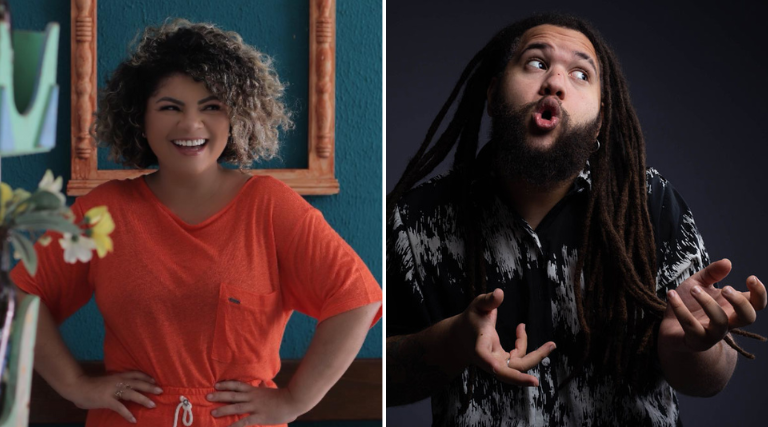 Khrystal e Vieira têm encontro musical na estreia do projeto Meji