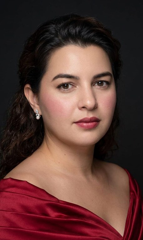 Karla Teodósio, solista do Coro Sinfônico
