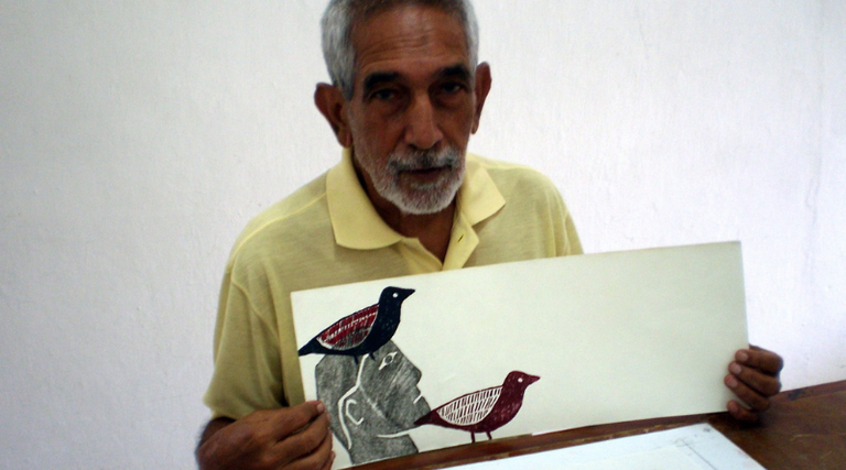 Xilogravurista José Altino