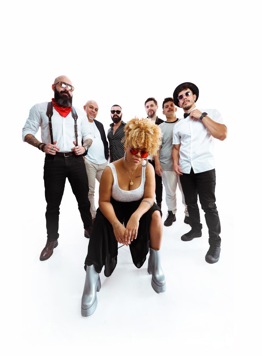 Banda Funkeria faz shows nas eliminatórias do 8º Festival de Música da Paraíba com repertório dedicado a Cassiano